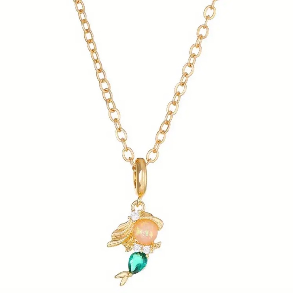 Disney’s The Little Mermaid Necklace, Disney Princess Necklace, Ariel Necklace